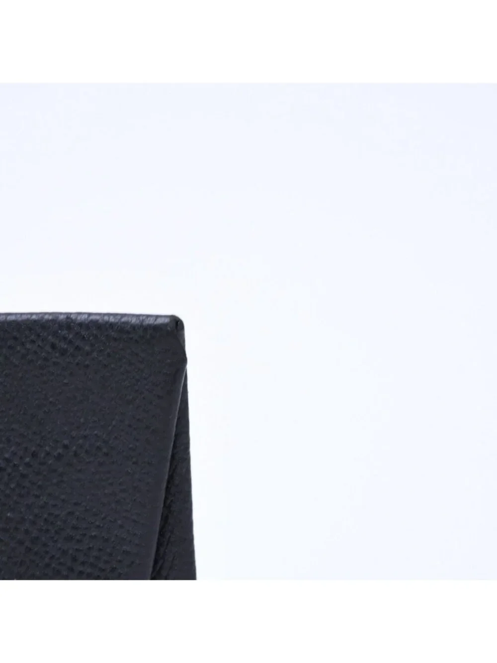 Hermes Wallet Coin Purse Bastia Veau Epsom Silver Black